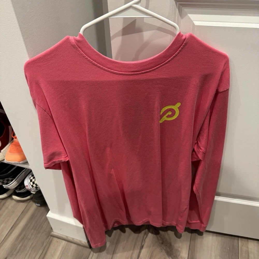Peloton Coral Oversized Long Sleeve - NWT - Small